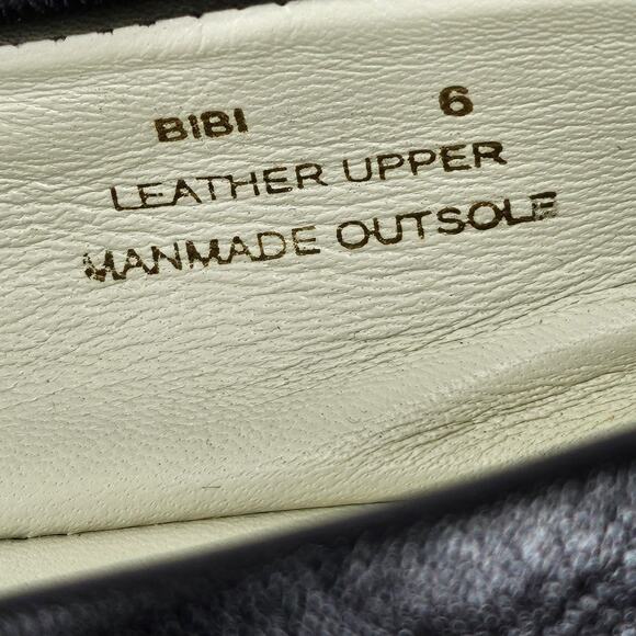 BRUNOMAGLI BIBI Black Flats - Women's Size 6 (EU 36), Elegant and Comfortable - Picture 10 of 10